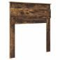 Preview: Kopfteil mit Kopfteil Geräucherte Eiche 75 cm Holzwerkstoff