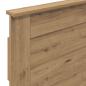 Preview: Kopfteil Artisan-Eiche Holzwerkstoff