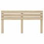 Preview: Kopfteil mit Kopfteil Sonoma-Eiche 180 cm Holzwerkstoff