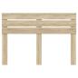 Preview: Kopfteil mit Kopfteil Sonoma-Eiche 160 cm Holzwerkstoff
