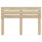 Preview: Kopfteil mit Kopfteil Sonoma-Eiche 150 cm Holzwerkstoff