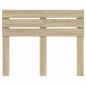 Preview: Kopfteil mit Kopfteil Sonoma-Eiche 135 cm Holzwerkstoff