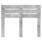Preview: Kopfteil mit Kopfteil Beton Grau 120 cm Holzwerkstoff