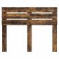 Preview: Kopfteil mit Kopfteil Geräucherte Eiche 120 cm Holzwerkstoff