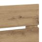 Preview: Kopfteil mit Kopfteil Artisan-Eiche 120 cm Holzwerkstoff