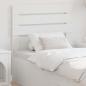 Preview: ARDEBO.de - Kopfteil mit Kopfteil Weiß 100 cm Holzwerkstoff