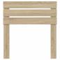 Preview: Kopfteil mit Kopfteil Sonoma-Eiche 100 cm Holzwerkstoff