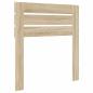 Preview: Kopfteil mit Kopfteil Sonoma-Eiche 100 cm Holzwerkstoff