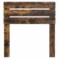 Preview: Kopfteil mit Kopfteil Geräucherte Eiche 100 cm Holzwerkstoff