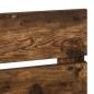 Preview: Kopfteil mit Kopfteil Geräucherte Eiche 90 cm Holzwerkstoff