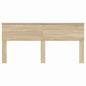 Preview: Kopfteil mit Kopfteil Sonoma-Eiche 200 cm Holzwerkstoff