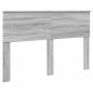 Preview: Kopfteil mit Kopfteil Graues Sonoma 160 cm Holzwerkstoff