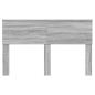 Preview: Kopfteil mit Kopfteil Graues Sonoma 150 cm Holzwerkstoff