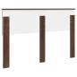 Preview: Kopfteil mit Kopfteil Braun Eichen-Optik 150 cm Holzwerkstoff