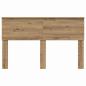 Preview: Kopfteil mit Kopfteil Artisan-Eiche 140 cm Holzwerkstoff