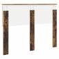 Preview: Kopfteil mit Kopfteil Geräucherte Eiche 135 cm Holzwerkstoff