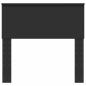 Preview: Kopfteil mit Kopfteil Schwarz Eichen-Optik 100 cm Holzwerkstoff