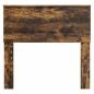Preview: Kopfteil mit Kopfteil Geräucherte Eiche 100 cm Holzwerkstoff