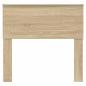 Preview: Kopfteil mit Kopfteil Sonoma-Eiche 90 cm Holzwerkstoff