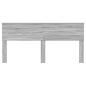 Preview: Kopfteil mit Kopfteil Graues Sonoma 180 cm Holzwerkstoff