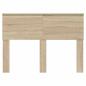 Preview: Kopfteil mit Kopfteil Sonoma-Eiche 120 cm Holzwerkstoff