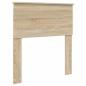 Preview: Kopfteil mit Kopfteil Sonoma-Eiche 80 cm Holzwerkstoff