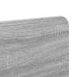 Preview: Kopfteil mit Kopfteil Graues Sonoma 120 cm Holzwerkstoff