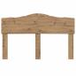 Preview: Kopfteil mit Kopfteil Artisan-Eiche 140 cm Holzwerkstoff