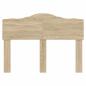 Preview: ARDEBO.de - Kopfteil mit Kopfteil Sonoma-Eiche 135 cm Holzwerkstoff