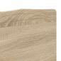 Preview: Kopfteil mit Kopfteil Sonoma-Eiche 120 cm Holzwerkstoff