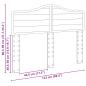 Preview: Kopfteil mit Kopfteil Altholz 120 cm Holzwerkstoff