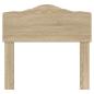 Preview: Kopfteil mit Kopfteil Sonoma-Eiche 80 cm Holzwerkstoff