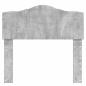 Preview: Kopfteil mit Kopfteil Beton Grau 75 cm Holzwerkstoff