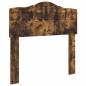 Preview: Kopfteil mit Kopfteil Geräucherte Eiche 75 cm Holzwerkstoff