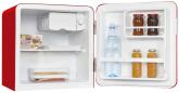 Preview: Exquisit CKB45-0-031F Mini Kühlschrank, 48,5 cm breit, 47 L, rot (PV)