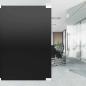 Preview: Statisches Fensterfolie Schwarz 45 x 1000 cm PVC