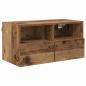 Preview: TV-Wandgeräte 4 pcs Altholz Holzwerkstoff