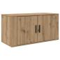 Preview: Wand-TV-Schrank Set 3 pcs Artisan-Eiche 80 x 34,5 x 40 cm