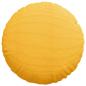 Preview: Sitzkissen 2 pcs Helles Gelb Ø 50 cm Cordstoff