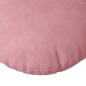 Preview: Sitzkissen 2 Stk. Samt Rosa Ø 80 x 29 cm