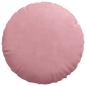 Preview: Sitzkissen 2 Stk. Samt Rosa Ø 80 x 29 cm