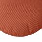 Preview: Sitzkissen 2 pcs Rot-Orange Ø 80 cm Cordstoff