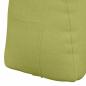 Preview: Rücken Kissen Hellgrün 45 x 24 x 50 cm Stoff