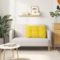 Preview: Rücken Kissen Helles Gelb 80 x 24 x 50 cm Stoff
