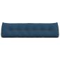 Preview: Rücken Kissen Blau 180 x 24 x 50 cm Stoff