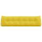 Preview: Rücken Kissen Helles Gelb 180 x 24 x 50 cm Stoff