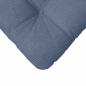Preview: Sitzkissen 4 pcs Blau 45 x 45 cm Cordstoff
