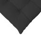 Preview: Sitzkissen 4 pcs Schwarz 40 x 40 x 6 cm Mikrofaser