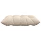 Preview: Sitzkissen 4 pcs Beige 40 x 40 x 6 cm Mikrofaser