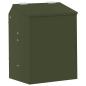 Preview: Kaninchenfütterer Olive Grün 64,5 x 25,5 x 45,5 cm